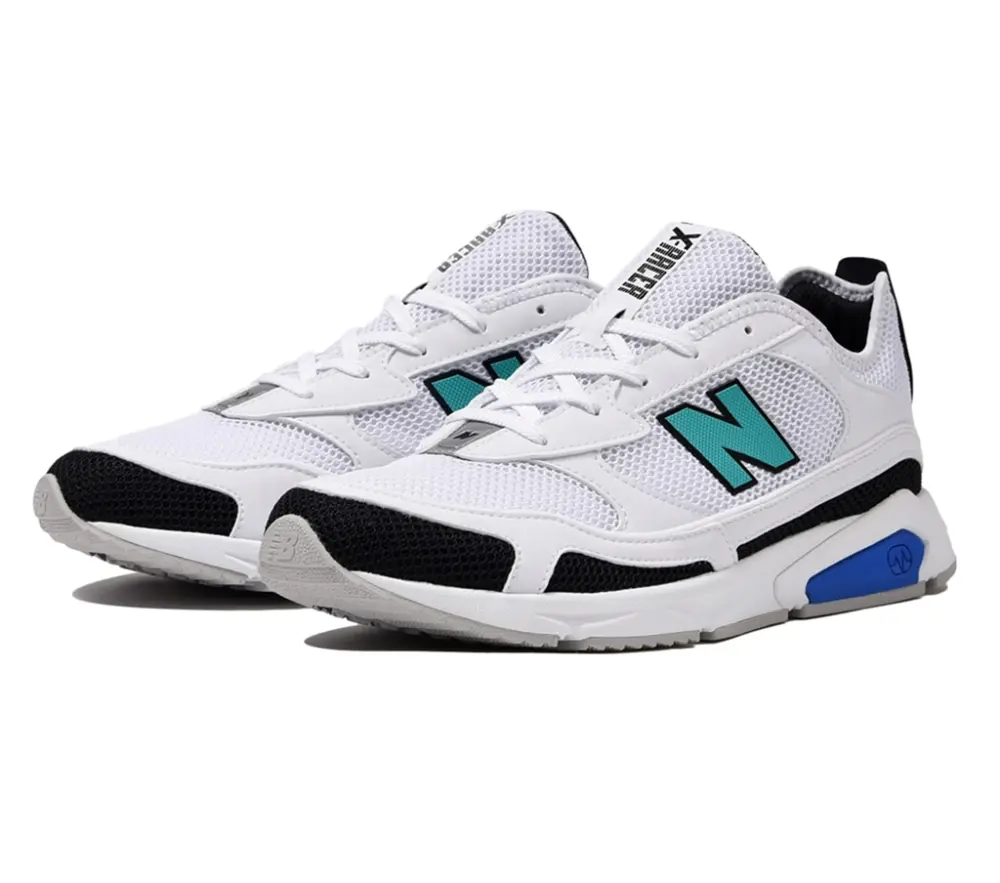 Giày New Balance X-Racer 'White Blue Green' MSXRCJK - Ảnh 3