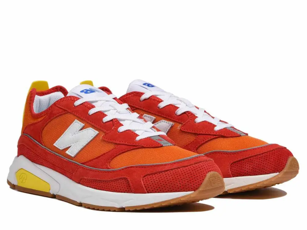 Alternative view of Giày New Balance X-Racer 'Red Yellow' MSXRCSLF