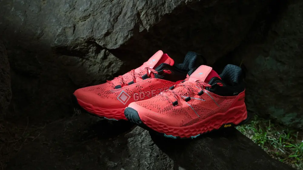 Giày New Balance Fresh Foam Hierrov5 Gore-Tex Red Black MTHIERX5 - Ảnh 3