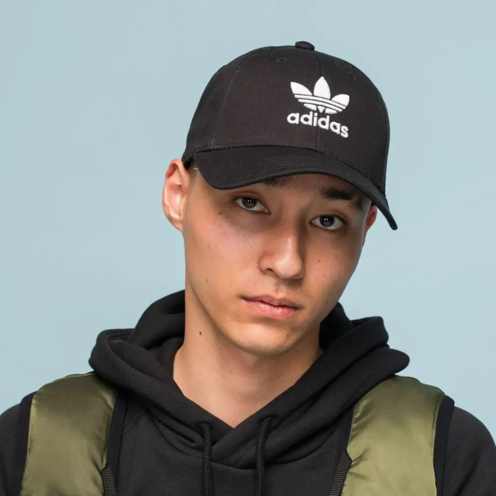 Mũ Adidas Trefoil Baseball Cap Black EC3603 - Ảnh 5