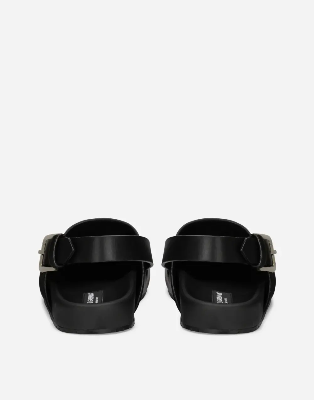 Dép Dolce & Gabbana Calfskin Mules 'Black' A80402AQ76580999 - Ảnh 3