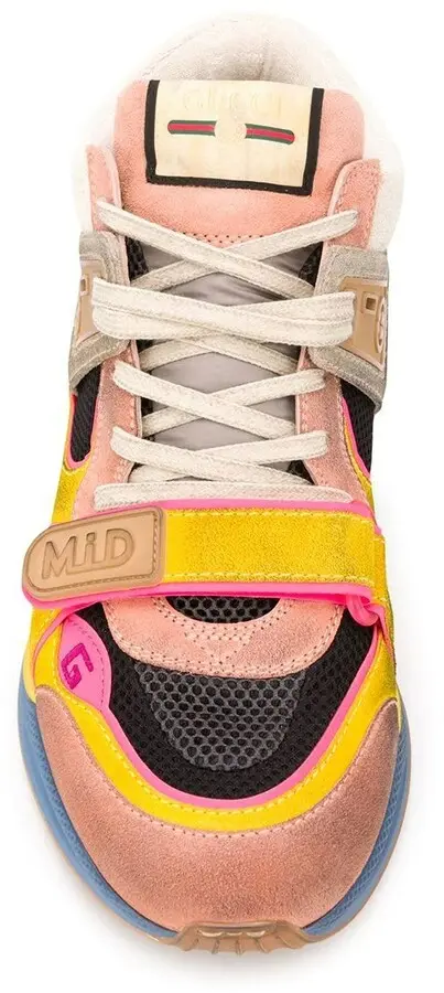 Giày Gucci Ultrapace Mid 'Yellow Multi' 598132-0PVX0-5763 - Ảnh 3
