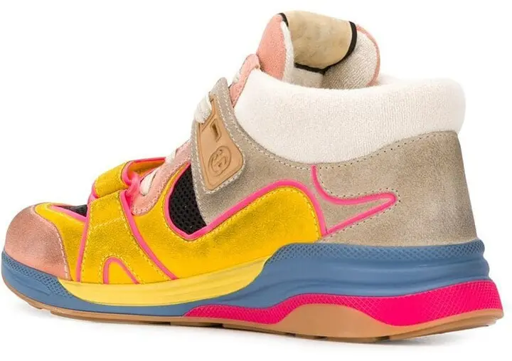 Alternative view of Giày Gucci Ultrapace Mid 'Yellow Multi' 598132-0PVX0-5763