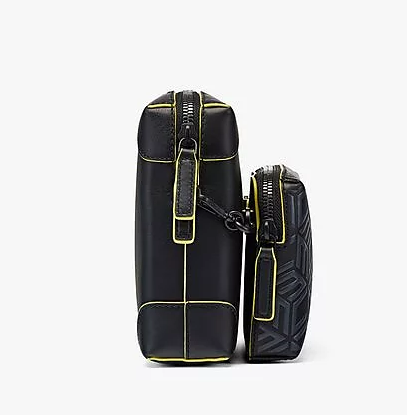 Túi MCM Multifunction Crossbody in Cubic Monogram Leather MMRCSCK02BK001 - Ảnh 4