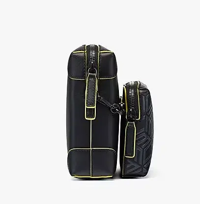 Túi MCM Multifunction Crossbody in Cubic Monogram Leather MMRCSCK02BK001 - Ảnh 4