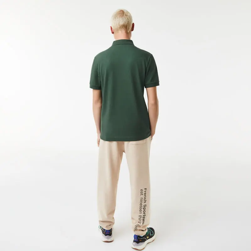 Áo Lacoste Paris Stretch Cotton Polo Shirt 'Green' PH5522-5HX - Ảnh 3