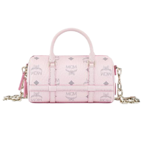 Túi MCM Delmy Boston Bag Visetos 'Pink' MWBBAER01QH001