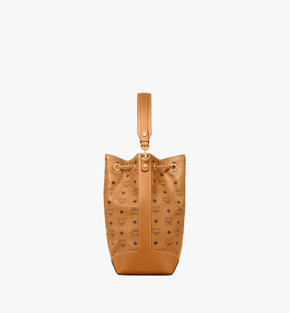 Túi MCM Soft Berlin Drawstring Bag Cognac MWDAABF01CO001 - Ảnh 3