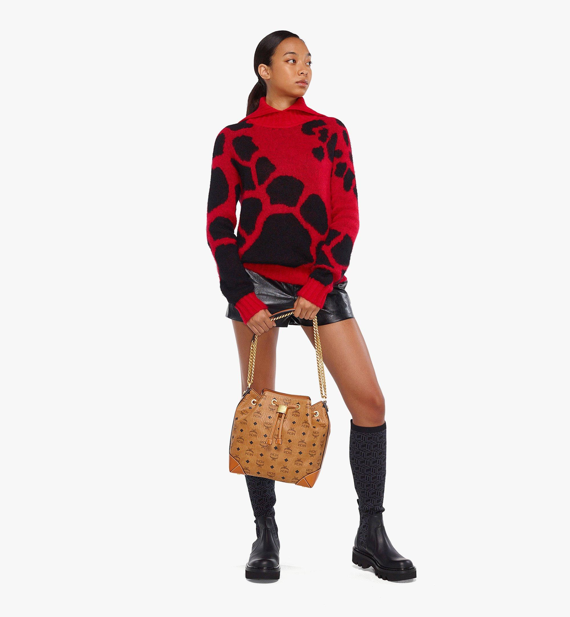 Túi MCM Soft Berlin Drawstring Bag 'Cognac' MWDAABF02CO001 - Ảnh 2