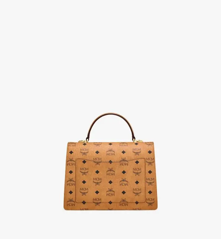 Túi MCM Patricia Satchel in Visetos MWE8APA67CO001 - Ảnh 4