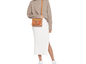 Alternative view of Túi MCM Patricia Satchel in Visetos MWE8APA67CO001