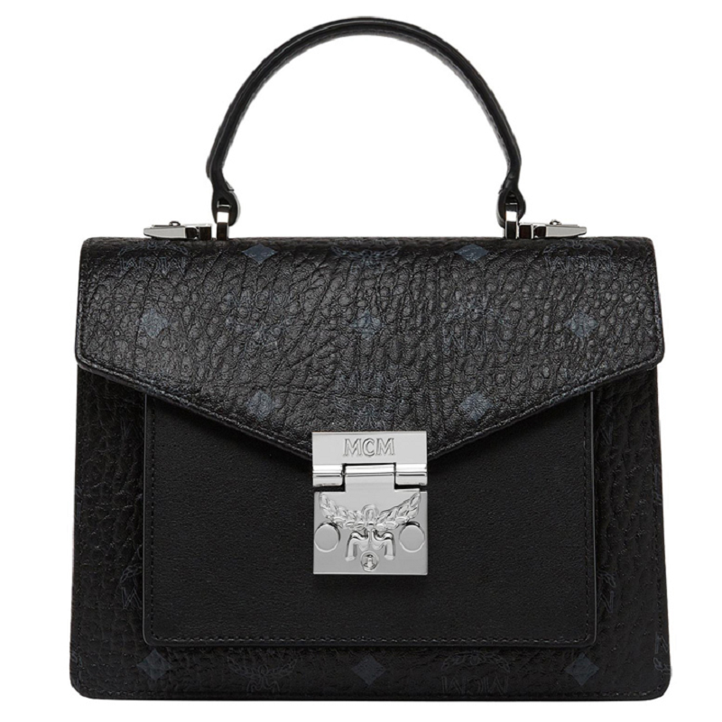 Túi MCM New Handbags Pvc 'Black' MWE8APA69BK001