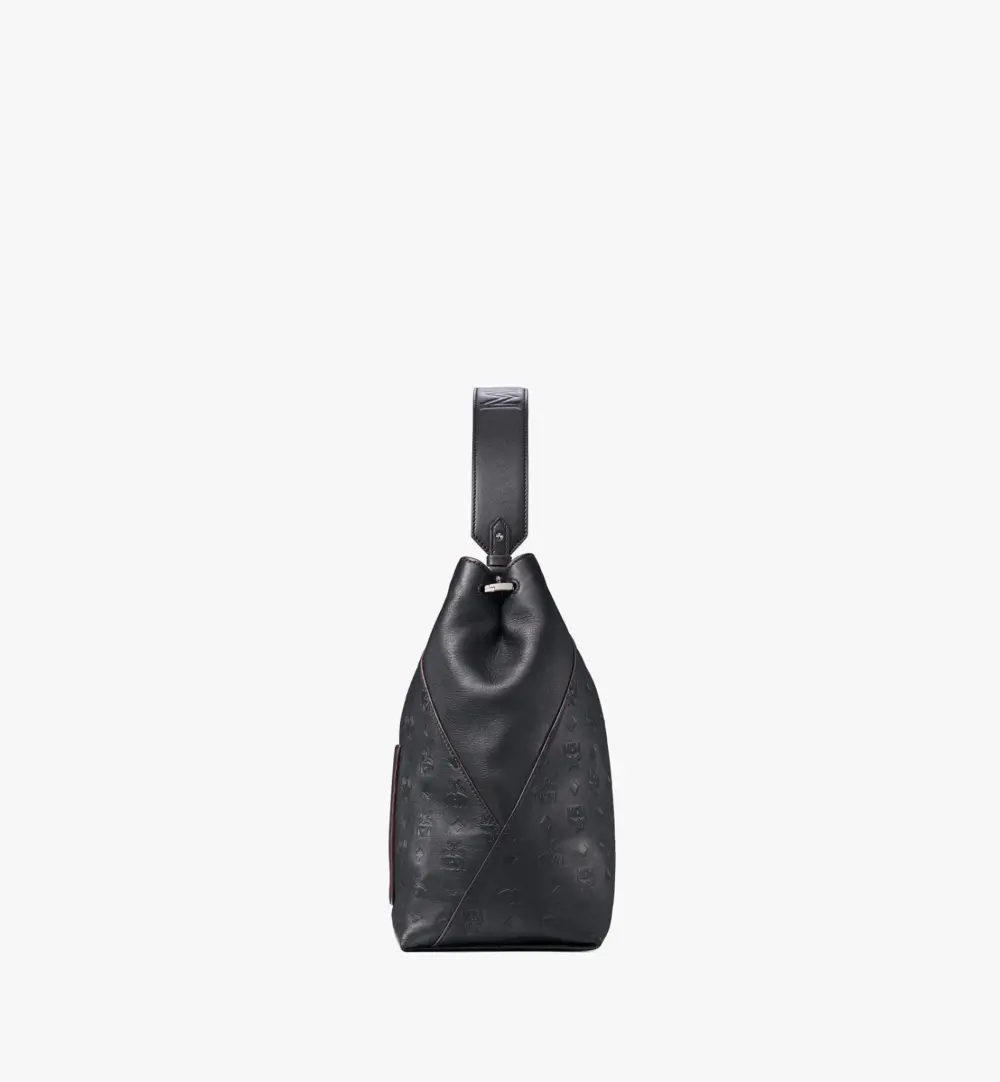 Alternative view of Túi MCM Klara Hobo in Monogram Leather MWH9SKM75BK001