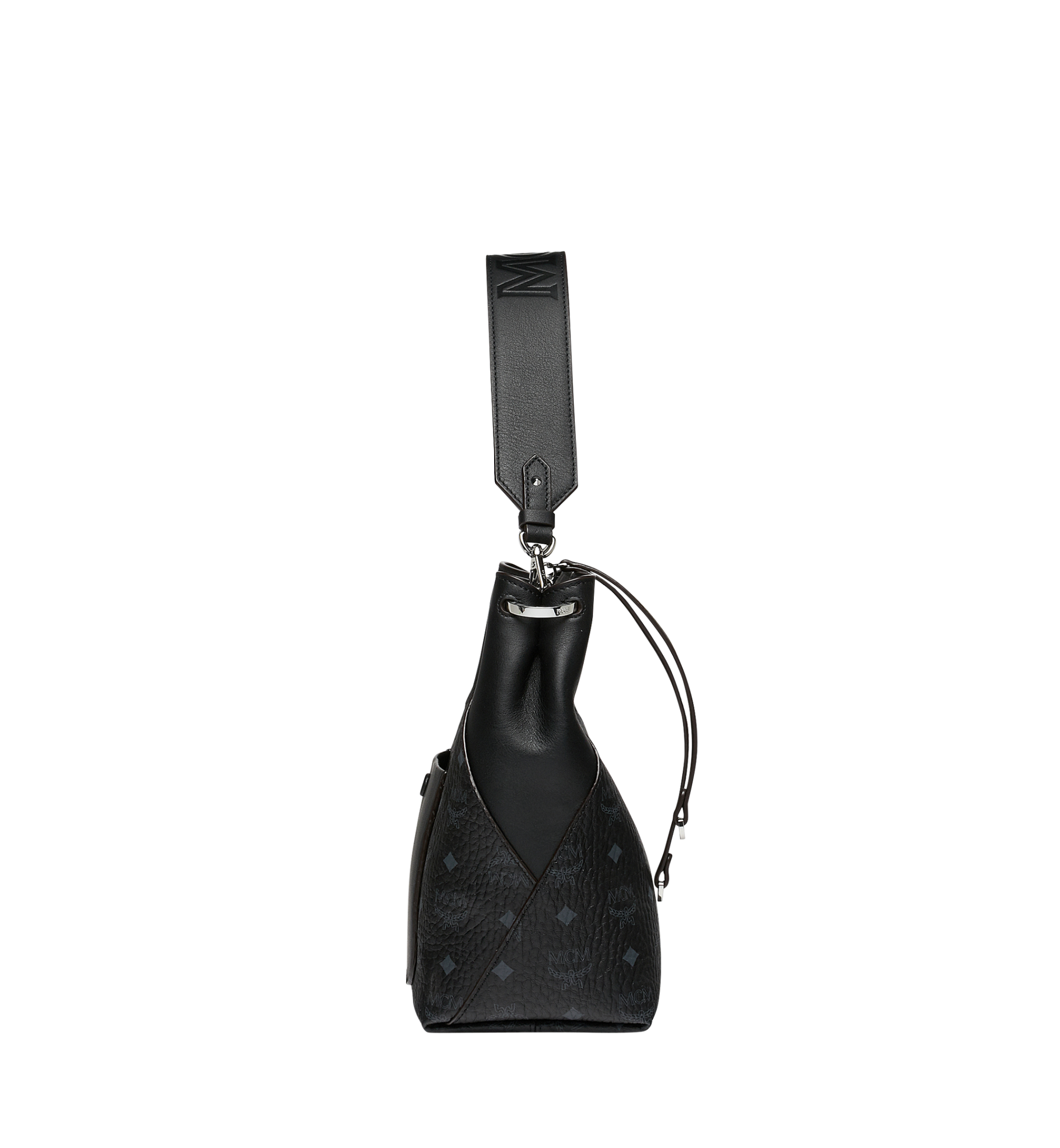 Túi MCM Klara Hobo in Visetos MWH9SKM86BK001 - Ảnh 2
