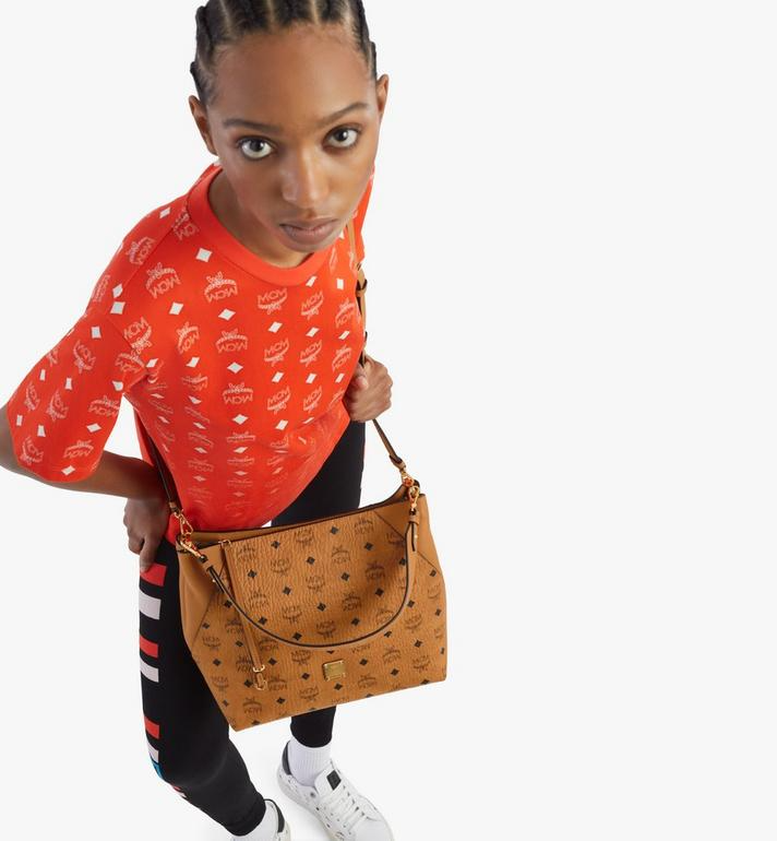 Túi MCM Klara Hobo in Visetos MWHAAKM02CO001 - Ảnh 5