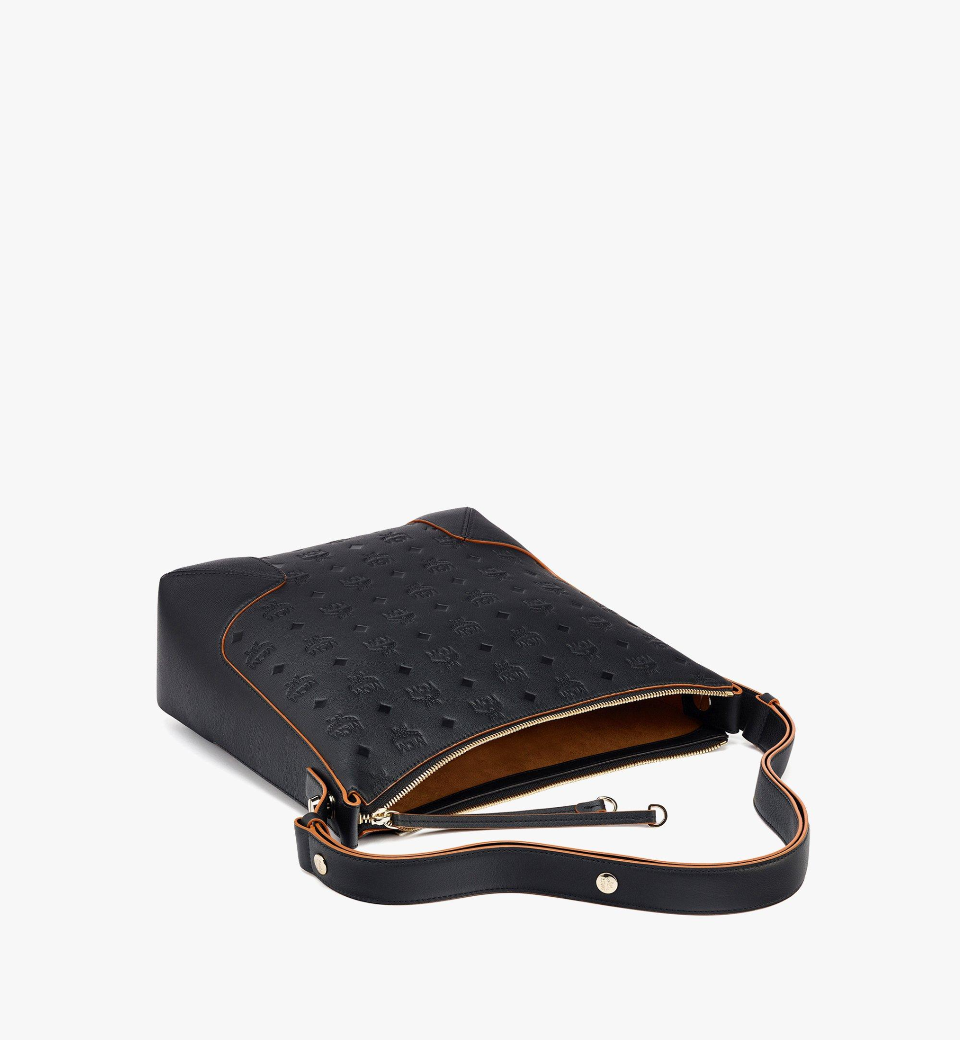 Túi MCM Klara Hobo in Monogram Leather MWHBSKM03BK001 - Ảnh 3