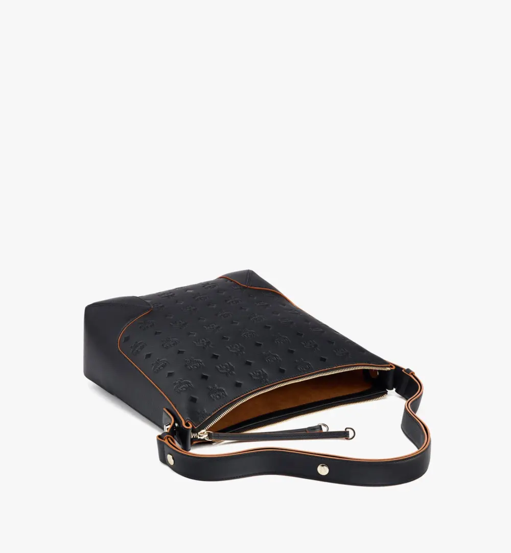 Túi MCM Klara Hobo in Monogram Leather MWHBSKM04BK001 - Ảnh 3