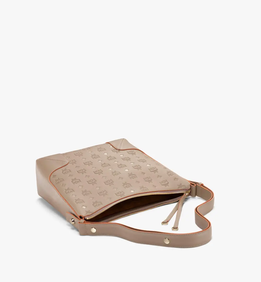 Túi MCM Klara Hobo in Monogram Leather MWHBSKM03NV001 - Ảnh 3