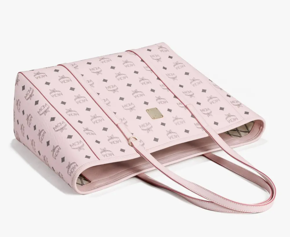 Túi MCM Toni Vi Ew Shopper 'Med Pink' MWPAATN01QH001 - Ảnh 3