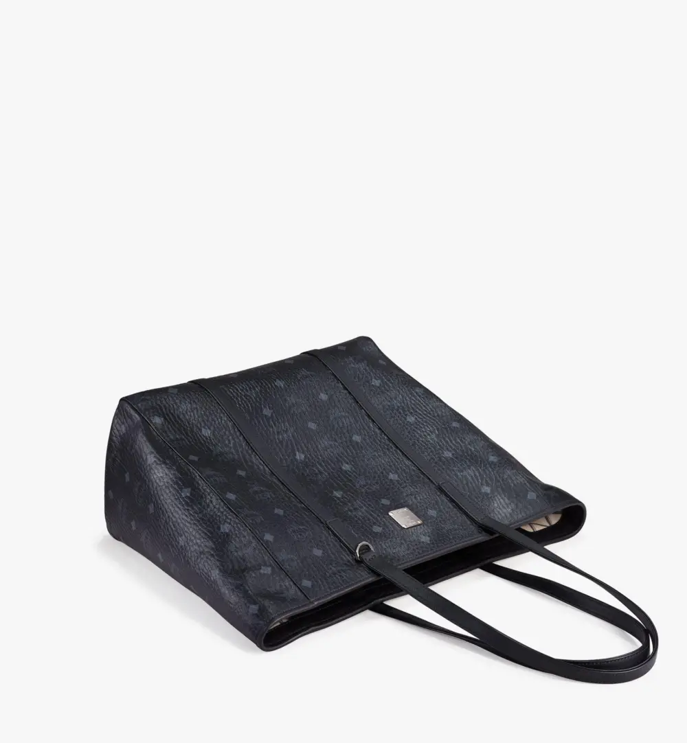 Túi MCM Toni Shopper in Visetos MWPAATN03BK001 - Ảnh 3