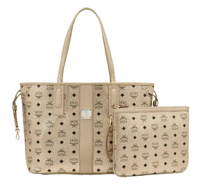 Alternative view of Túi MCM Liz Reversible Shopper in Visetos MWPASVI02T1001