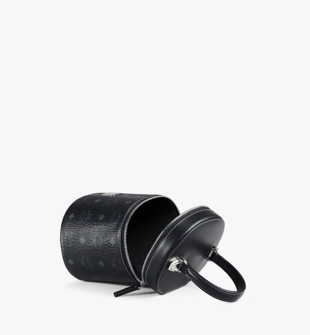 Alternative view of Túi MCM Cylinder Crossbody In Visetos 'Black' MWRAACG01BK001