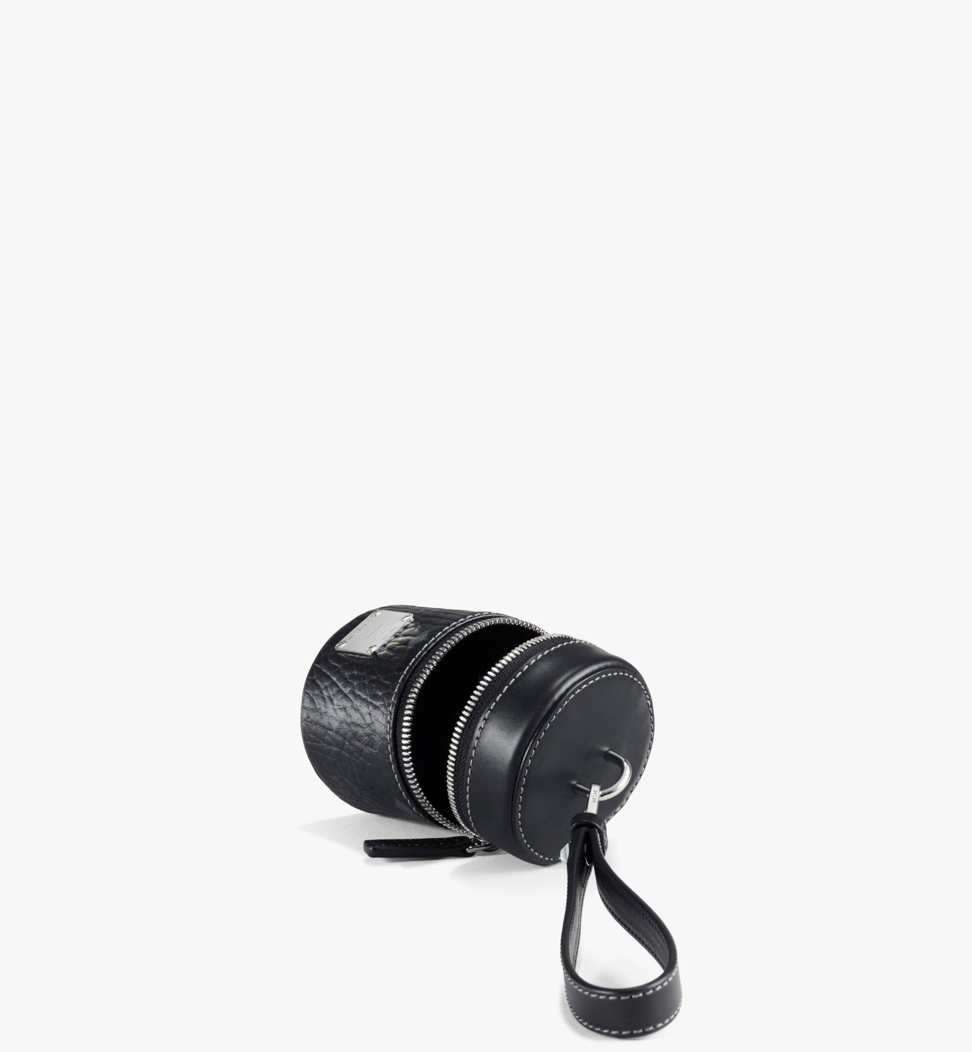 Túi MCM Cylinder Crossbody In Visetos Black MWRAACG03BK001 - Ảnh 2