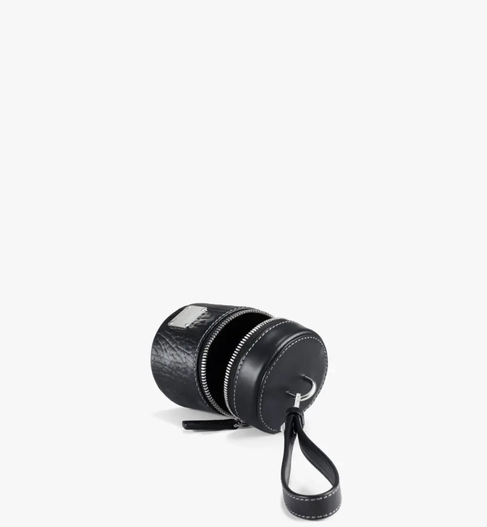 Alternative view of Túi MCM Cylinder Crossbody In Visetos Black MWRAACG03BK001
