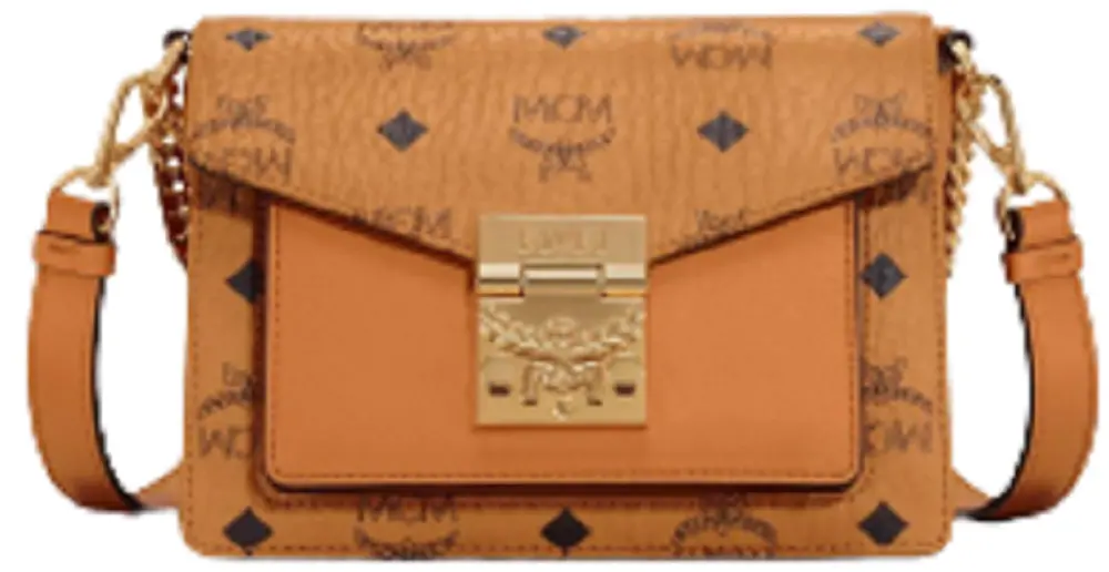 Túi MCM Camera Bag In Visetos Original 'Cognac' MWRAAVI03CO001