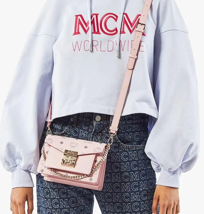 Túi MCM Patricia Crossbody Visetos 'Pink' MWRAAPA03QH001 - Ảnh 4
