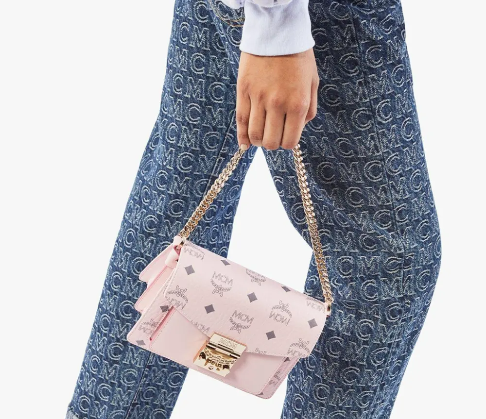 Túi MCM Patricia Crossbody Visetos 'Pink' MWRAAPA03QH001 - Ảnh 3