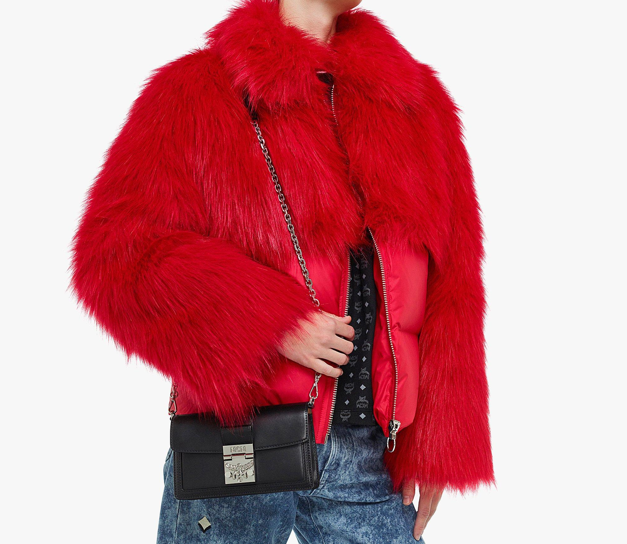 Túi MCM Mini Gretl Crossbody In Spanish Leather 'Black' MWRBAWO03BK001 - Ảnh 4