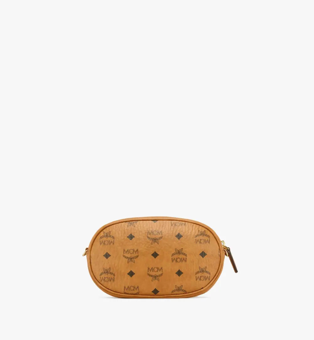 Túi MCM Essential Pouch Original Cognac MWRBSSE01CO001 - Ảnh 5