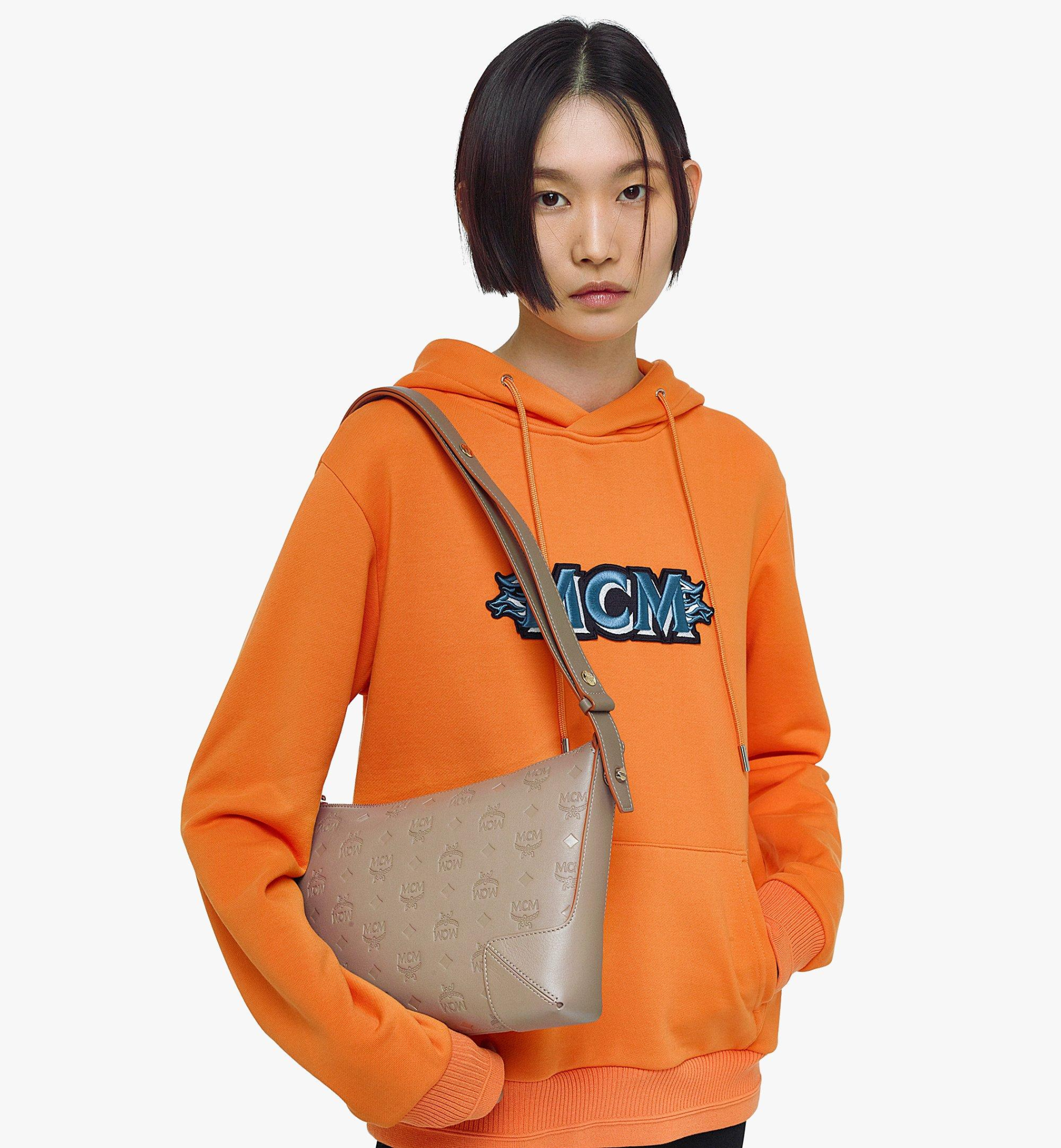 Túi MCM Klara Shoulder Bag in Monogram Leather MWSBSKM02NV001 - Ảnh 4