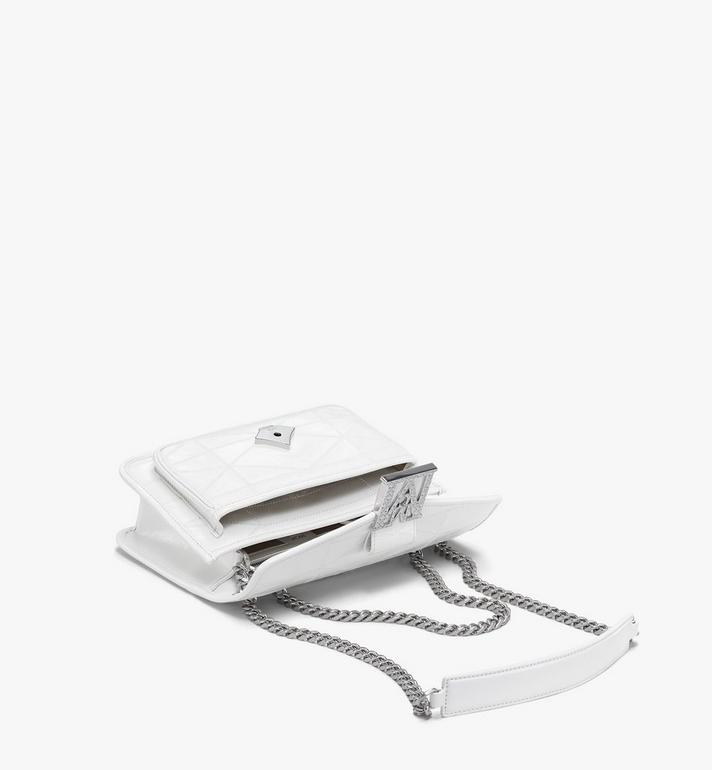 Túi MCM Mena Quilted Leather Grey MWSBSLM06WD001 - Ảnh 4