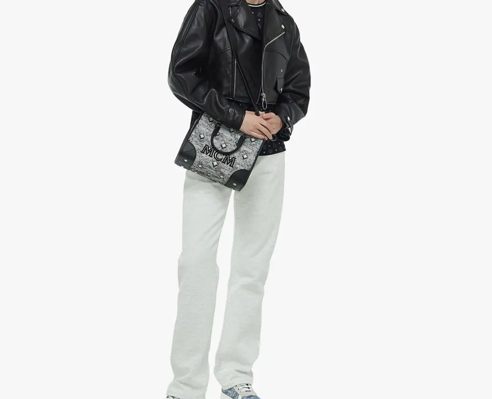 Alternative view of Túi MCM Tote in Vintage Jacquard Monogram MWTBATQ02EG001