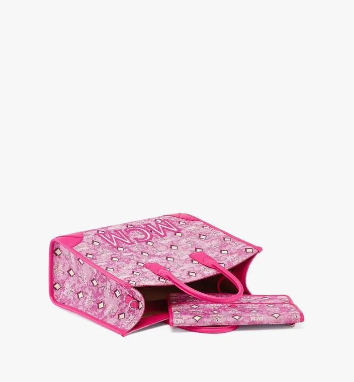 Alternative view of Túi MCM München Tote in Vintage 'Pink' MWTCABO02PK001