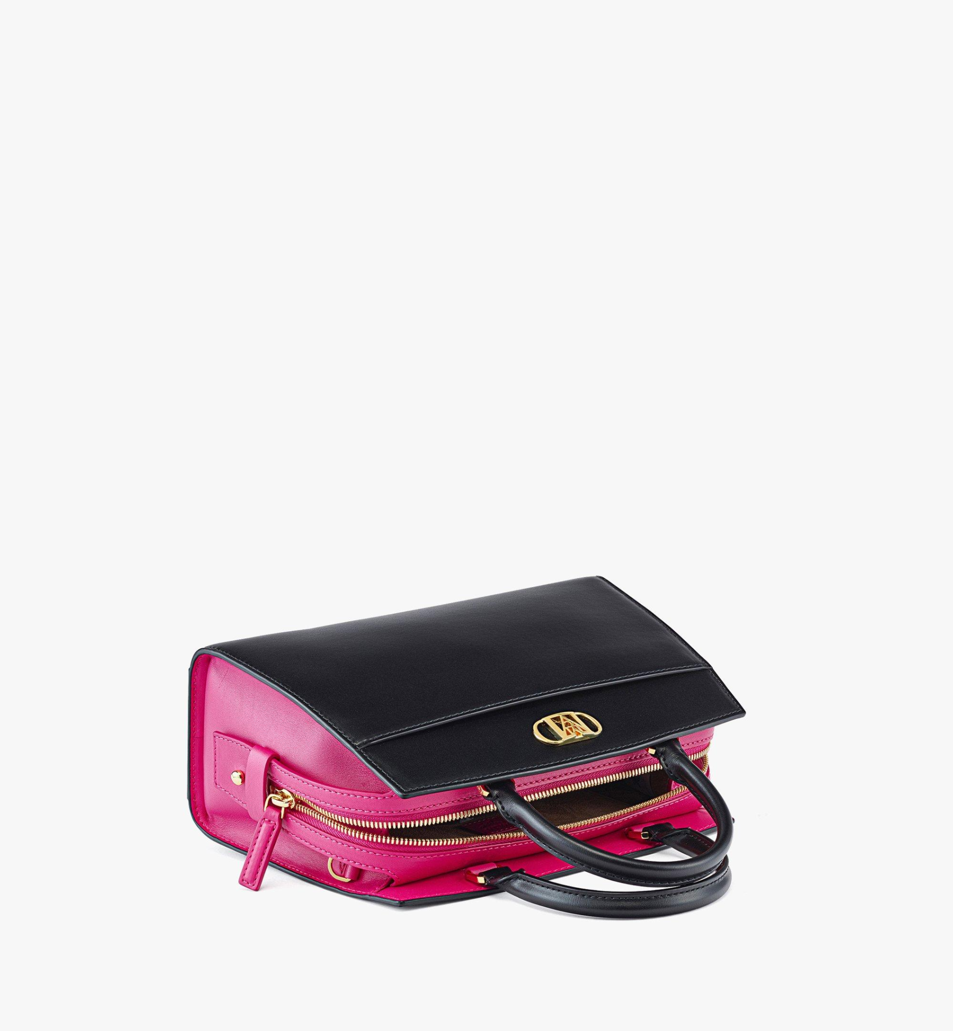 Túi MCM Mode Mena Tote in Nappa Leather MWTCSLM01BK001 - Ảnh 3