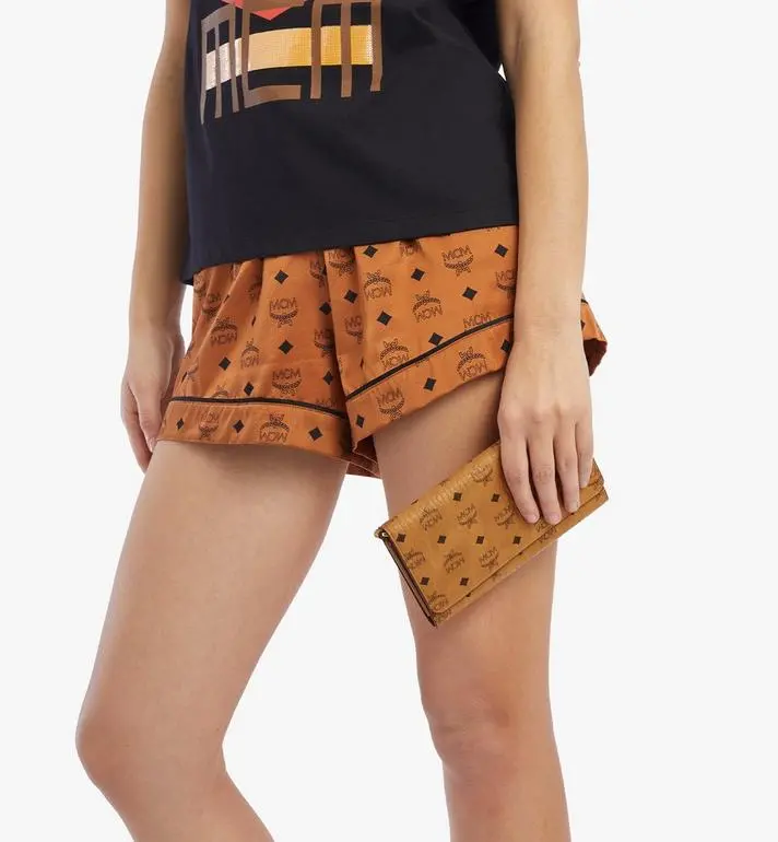 Túi MCM Aren Shoulder In Monogram 'Cognac' MXEBSVI01CO001 - Ảnh 4