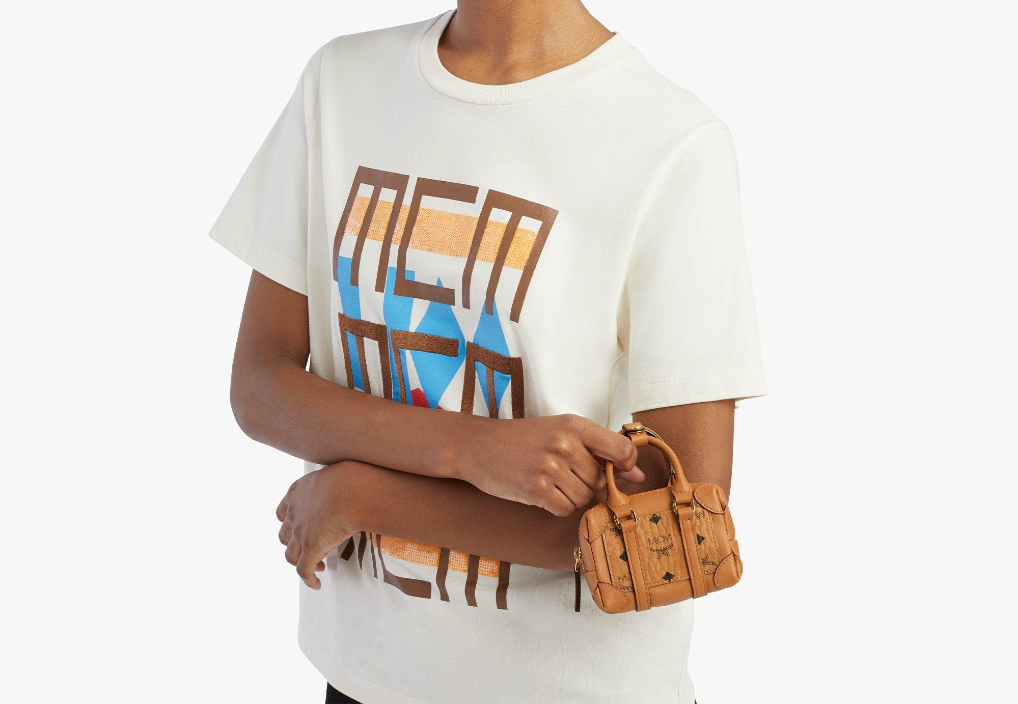 Túi MCM Soft Berlin Visetos 'Cognac' MXZBSBF03CO001 - Ảnh 3