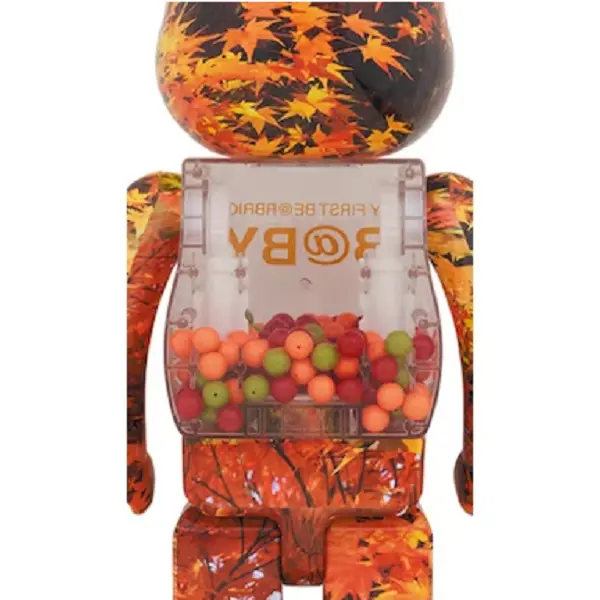 Alternative view of Mô Hình Bearbrick Baby Autumn 1000%