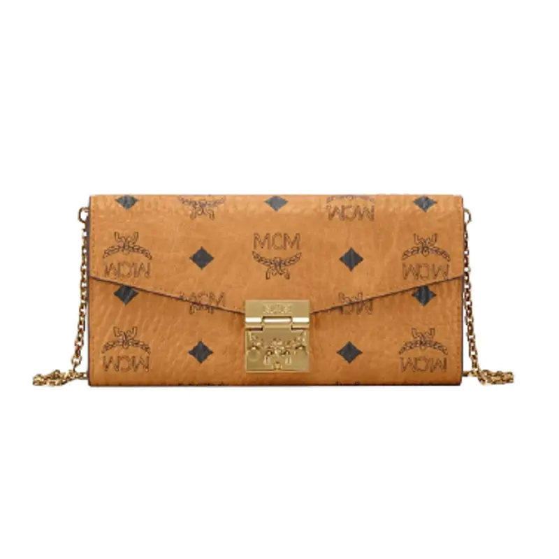 Túi MCM Patricia Crossbody Wallet Visetos 'Cognac' MYLAAPA02CO001