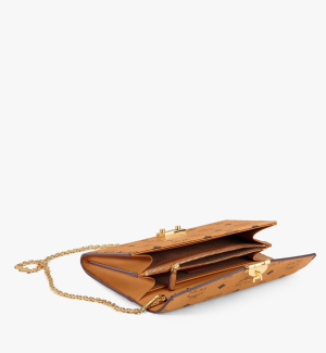 Alternative view of Túi MCM Patricia Continental Wallet Visetos 'Cognac' MYLAAPA07CO001
