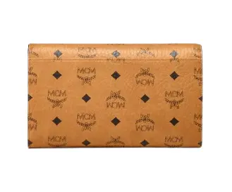Túi MCM Patricia Continental Wallet Visetos 'Cognac' MYLAAPA07CO001 - Ảnh 3