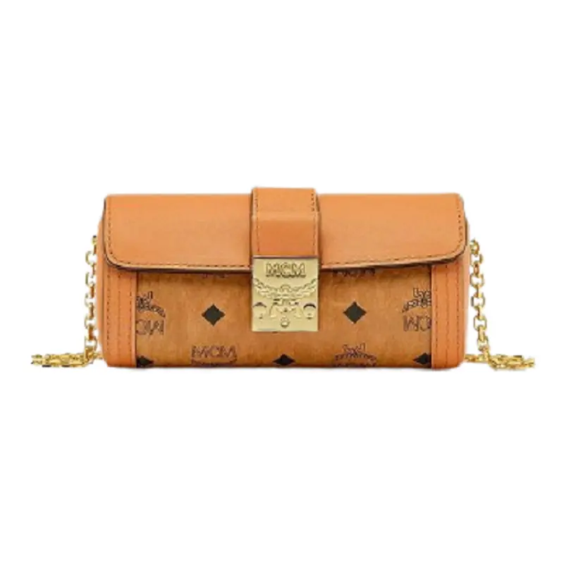 Túi MCM Mini Tracy Cylinder Bag In Visetos 'Cognac' MYZBSXT01CO001