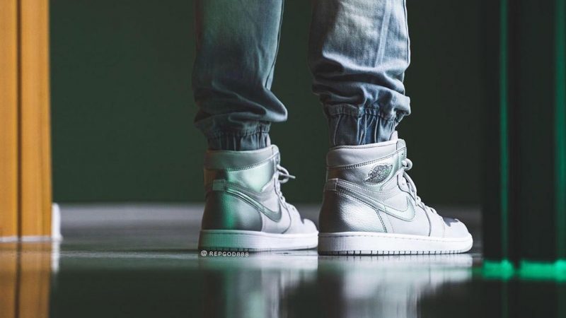 Giày Nike Air Jordan 1 Retro High 'Japan Neutral Grey' 575441-029 - Ảnh 4