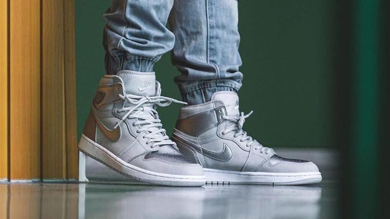 Giày Nike Air Jordan 1 Retro High 'Japan Neutral Grey' 575441-029 - Ảnh 5
