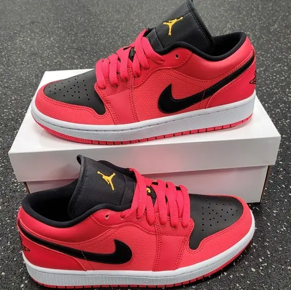 Giày Nike Wmns Air Jordan 1 Low 'Siren Red' DC0774-600 - Ảnh 3
