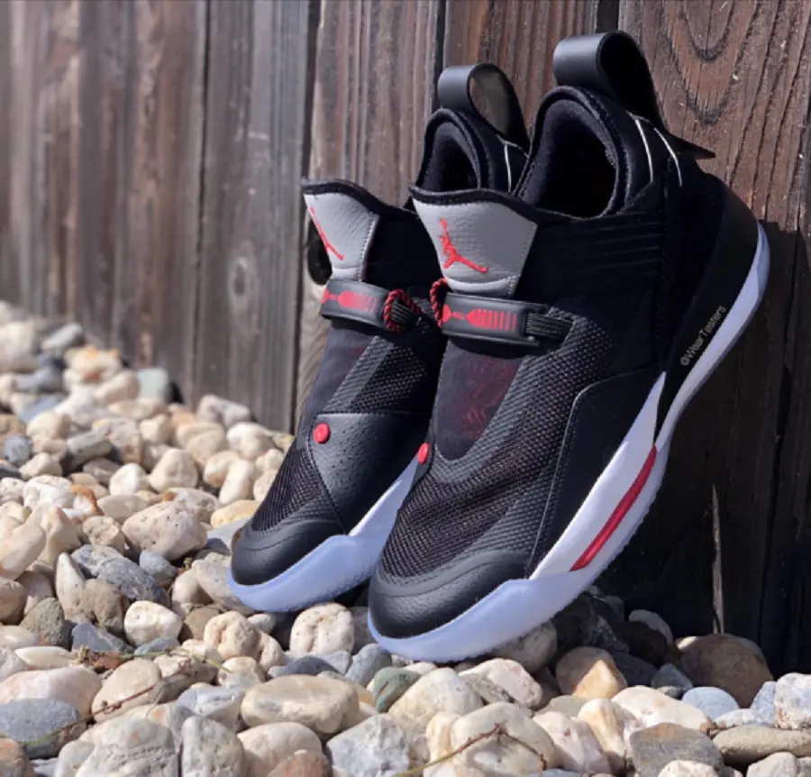 Giày Nike Air Jordan 33 SE ‘Black Cement’ CD9560-006 - Ảnh 4