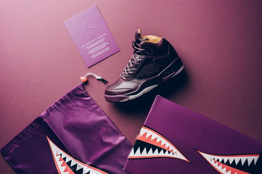 Giày Nike Jordan 5 Retro Premium 'Wine' 881432-612 - Ảnh 5